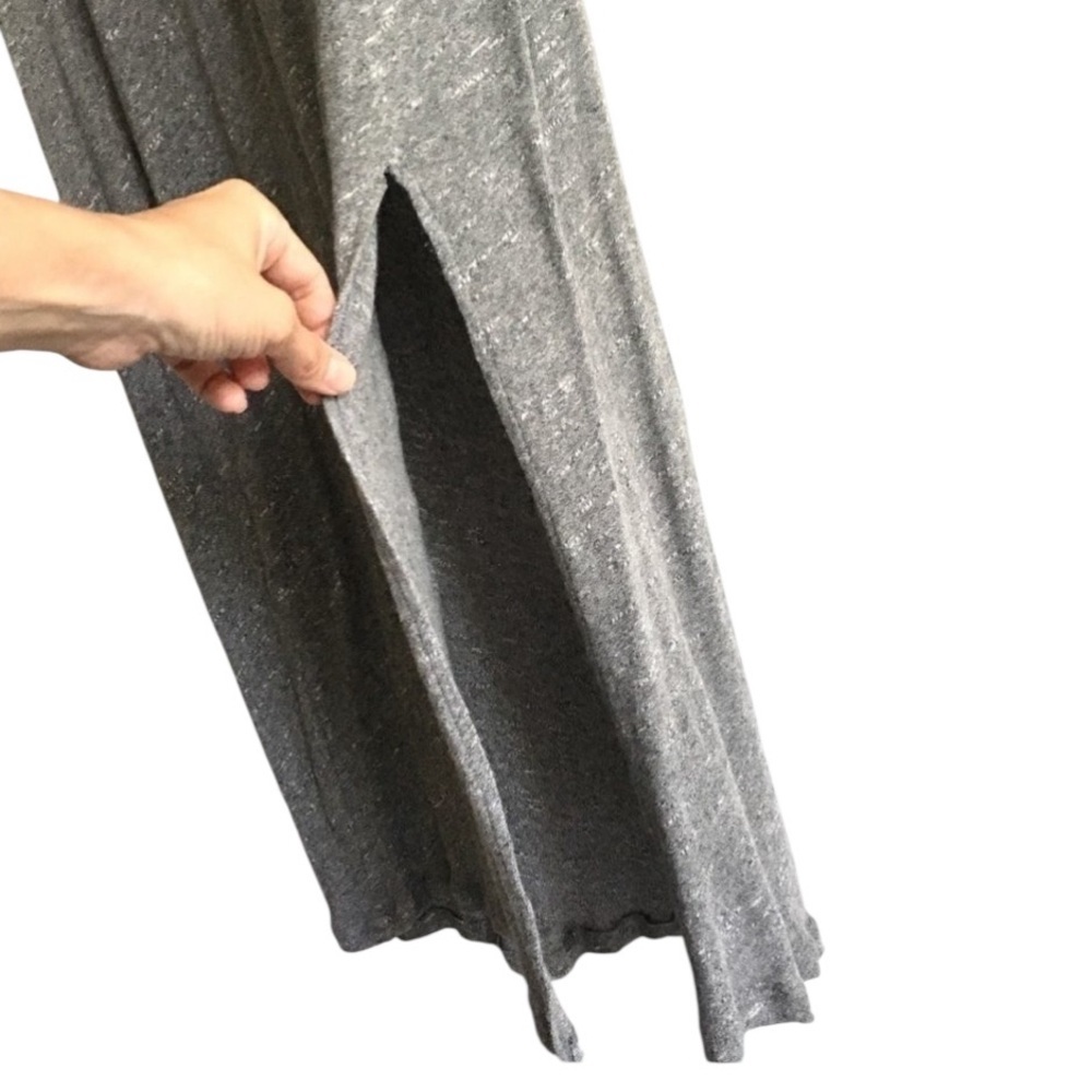 FREE PEOPLE Sleeveless Open Back Maxi Dress Grey XS - Picture 2 of 14
